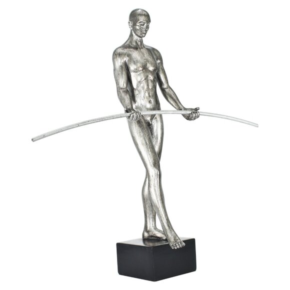 Adam & Friends Home Decor Tight-Rope Walker Black Base Sculpture | 1-Piece - Picture 5 of 8